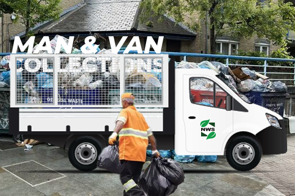 Man and Van Waste Collections from Nationwide Waste Services
