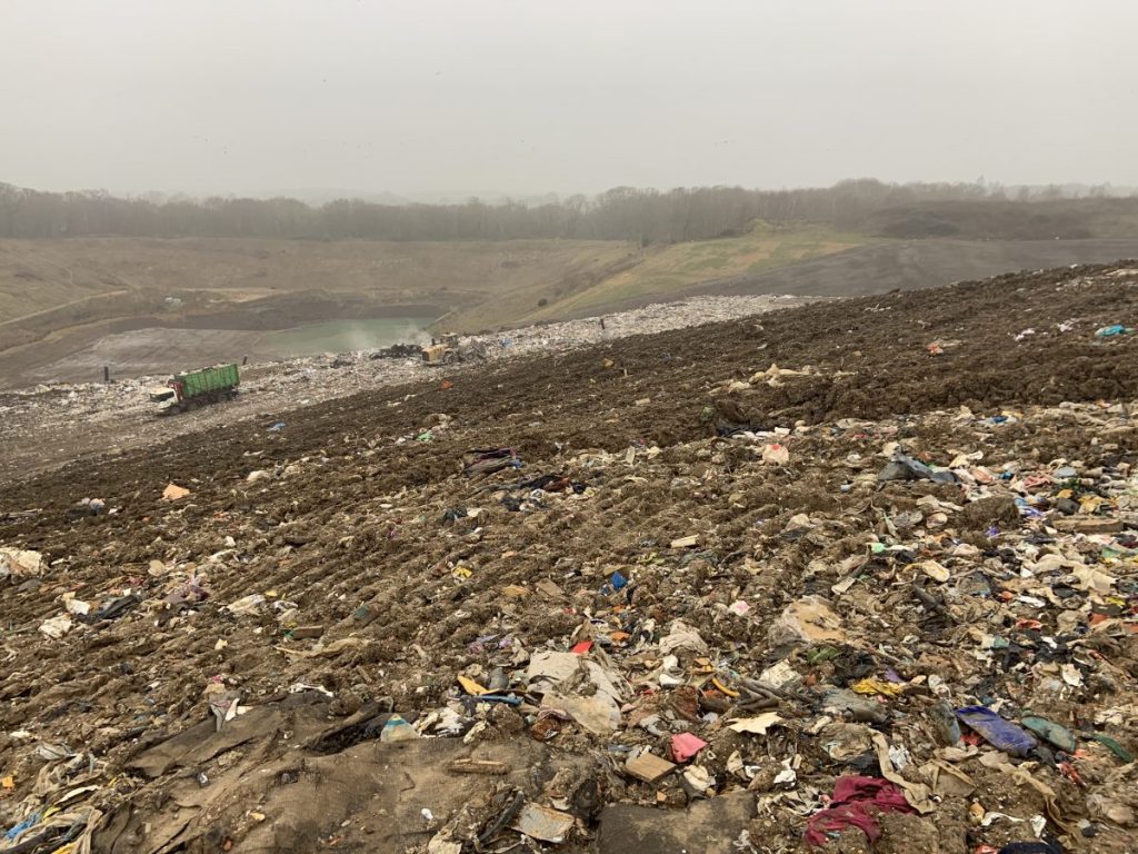 London's Waste Problem - Mucking Marshes Landfill Site could be seen from space